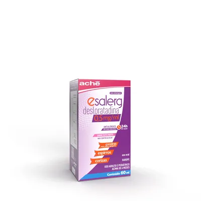 ESALERG 0,5MG/ML C/60ML+ SER DOS (ACH)